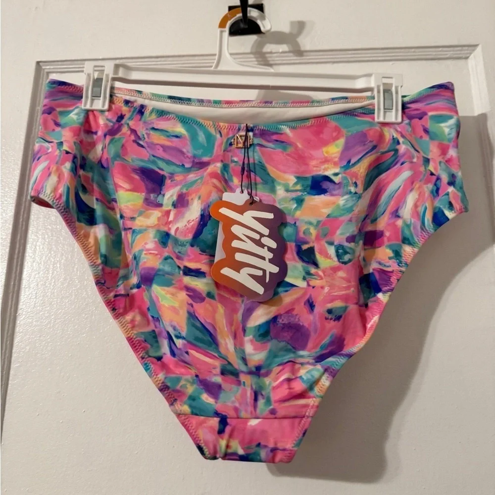 Yitty Shaping Swim Cheeky Bikini Bottom Sz 2x